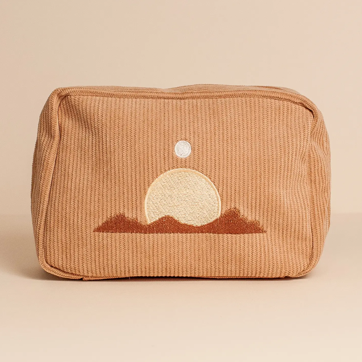 •DESERT SUN• corduroy makeup bag