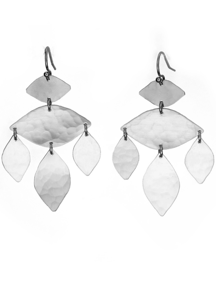 •PALOMA• silver dangle earrings