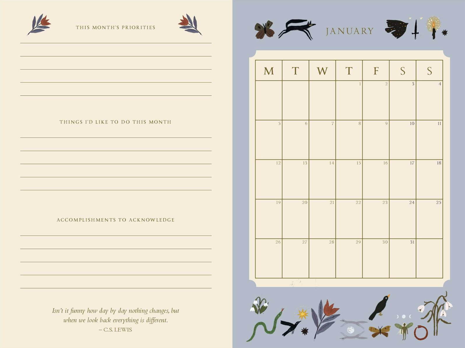 •SEASONS OF THE WITCH• 2026 planner