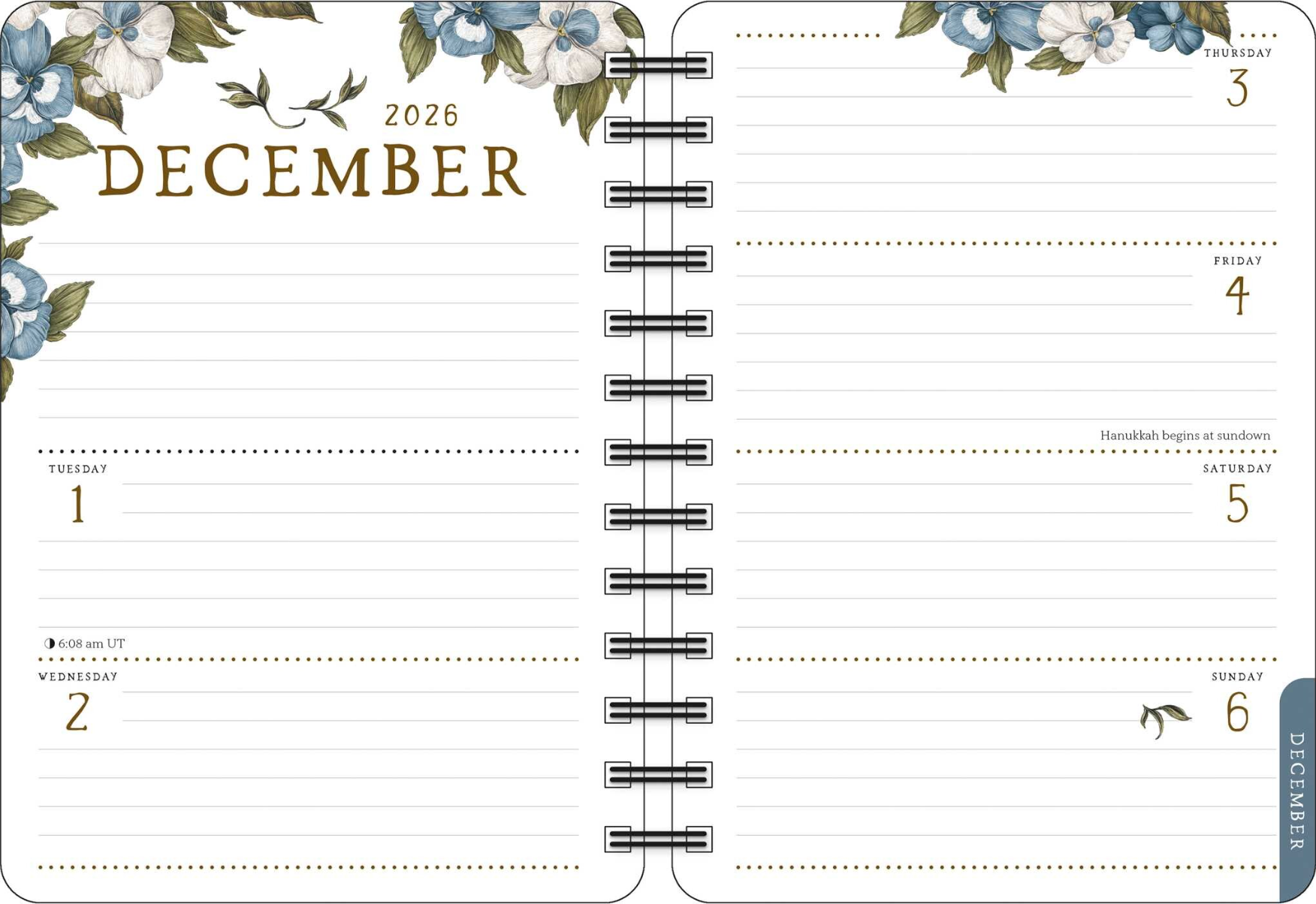 •WOODLAND WARDENS• 2026 weekly planner