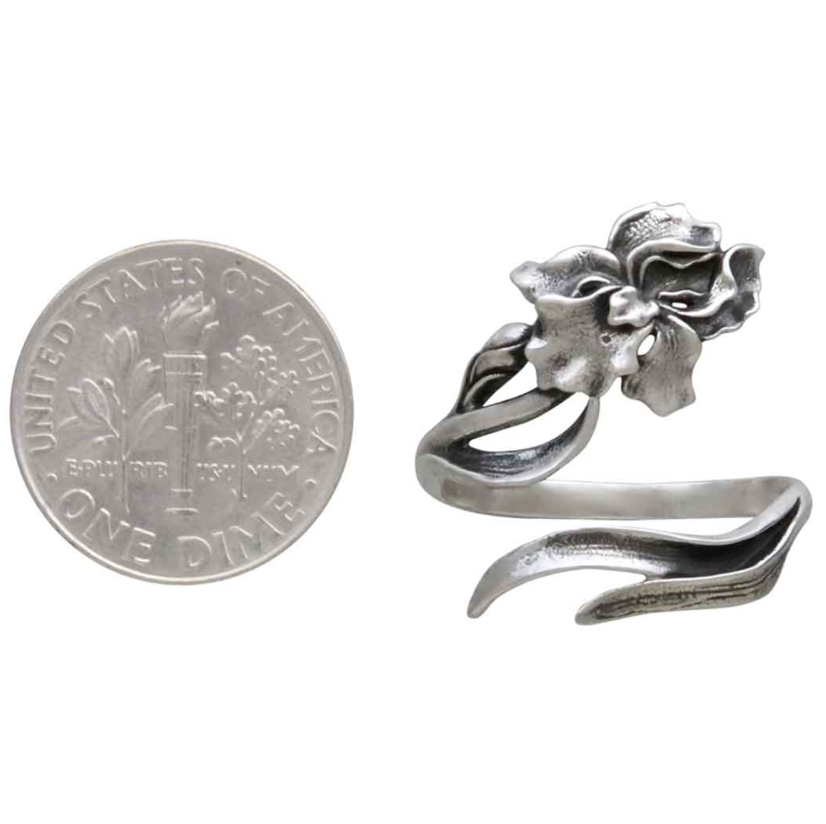 •IRIS• adjustable silver ring