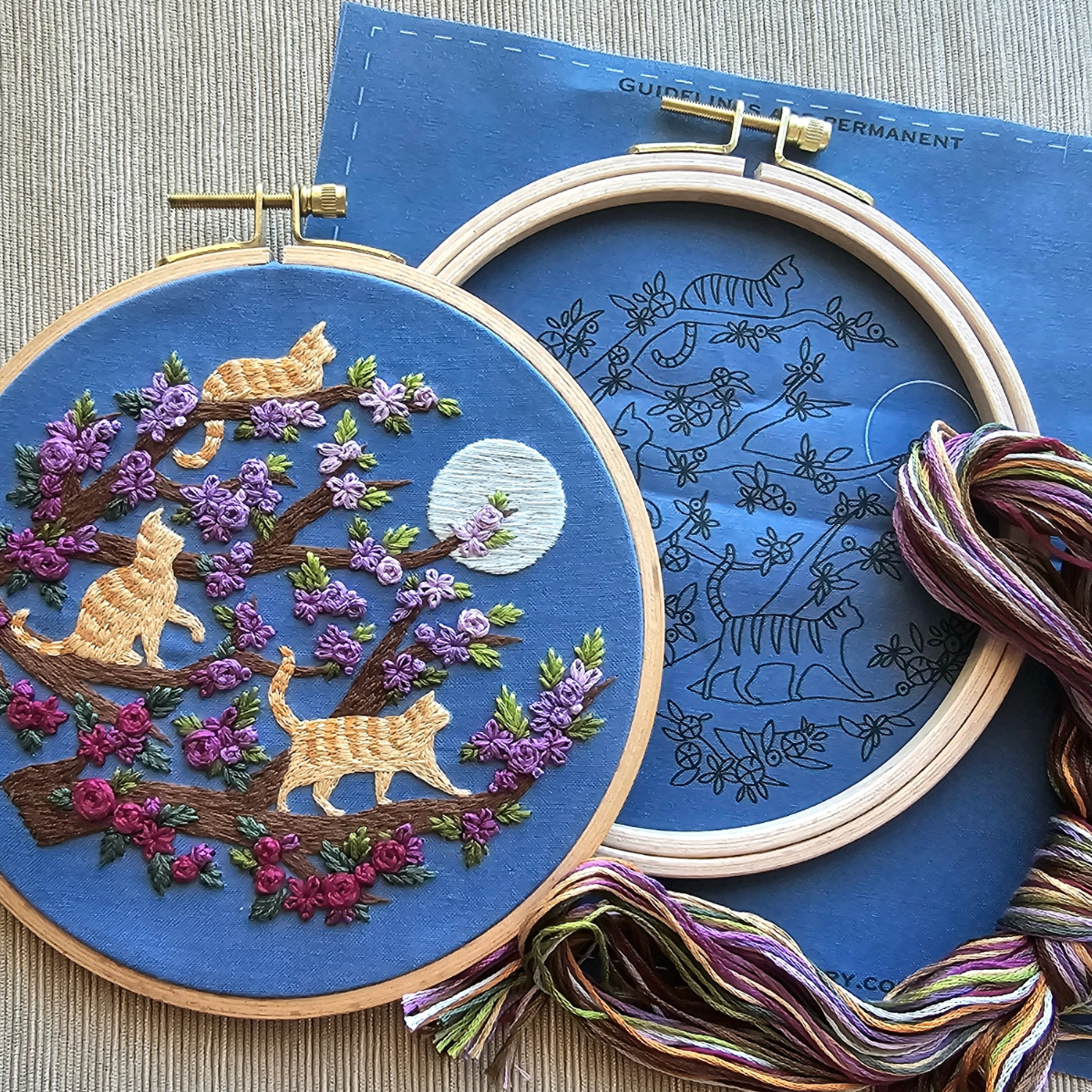 •CATWALK• beginner-ish friendly embroidery kit