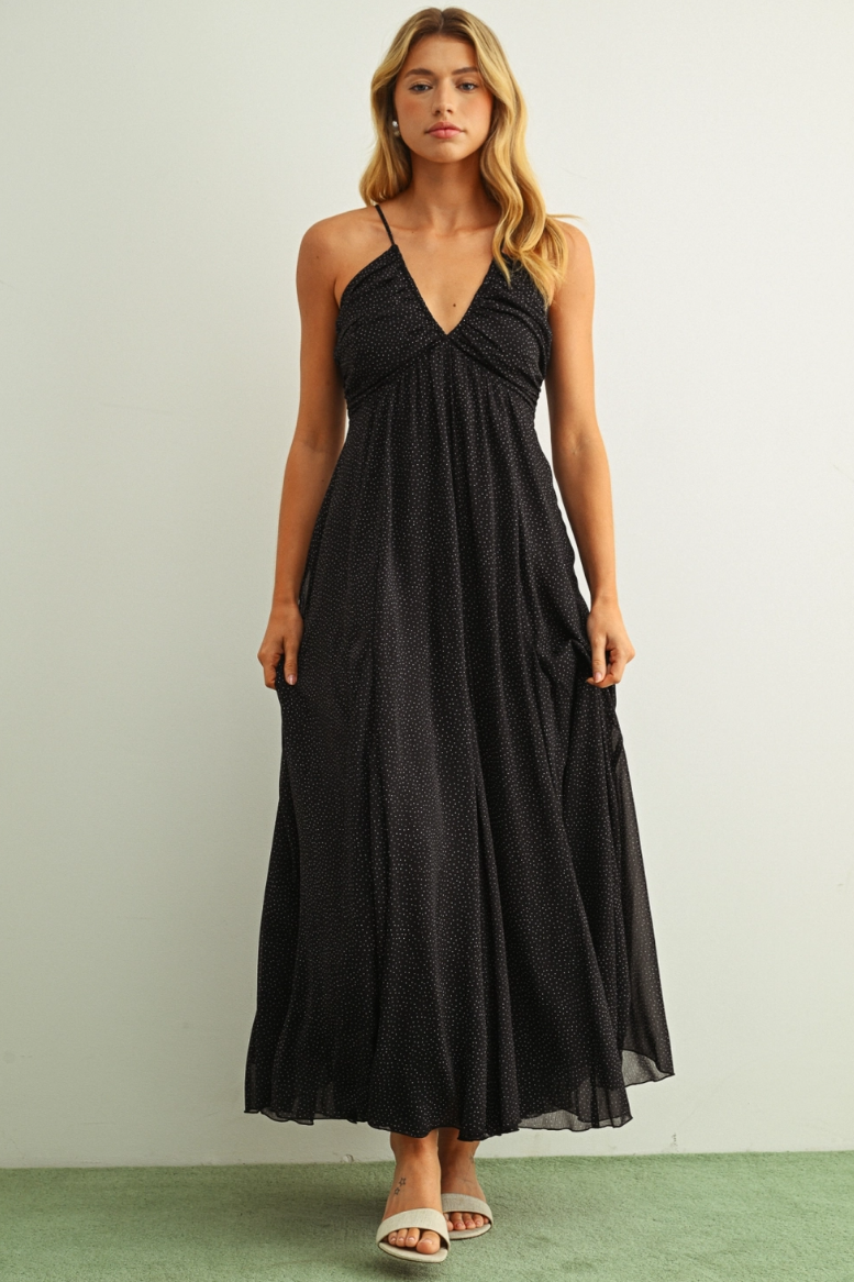 •SIDNEY• chiffon maxi dress