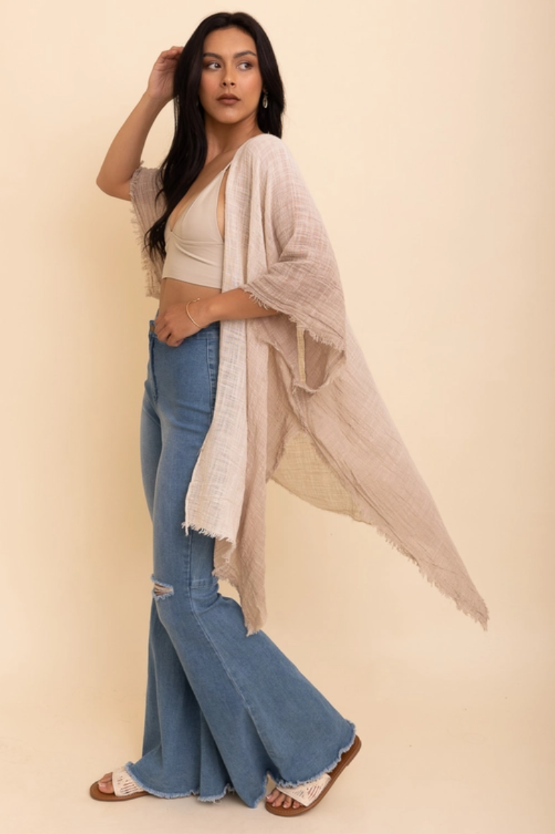 •MIRANDA• ombre cotton cardi