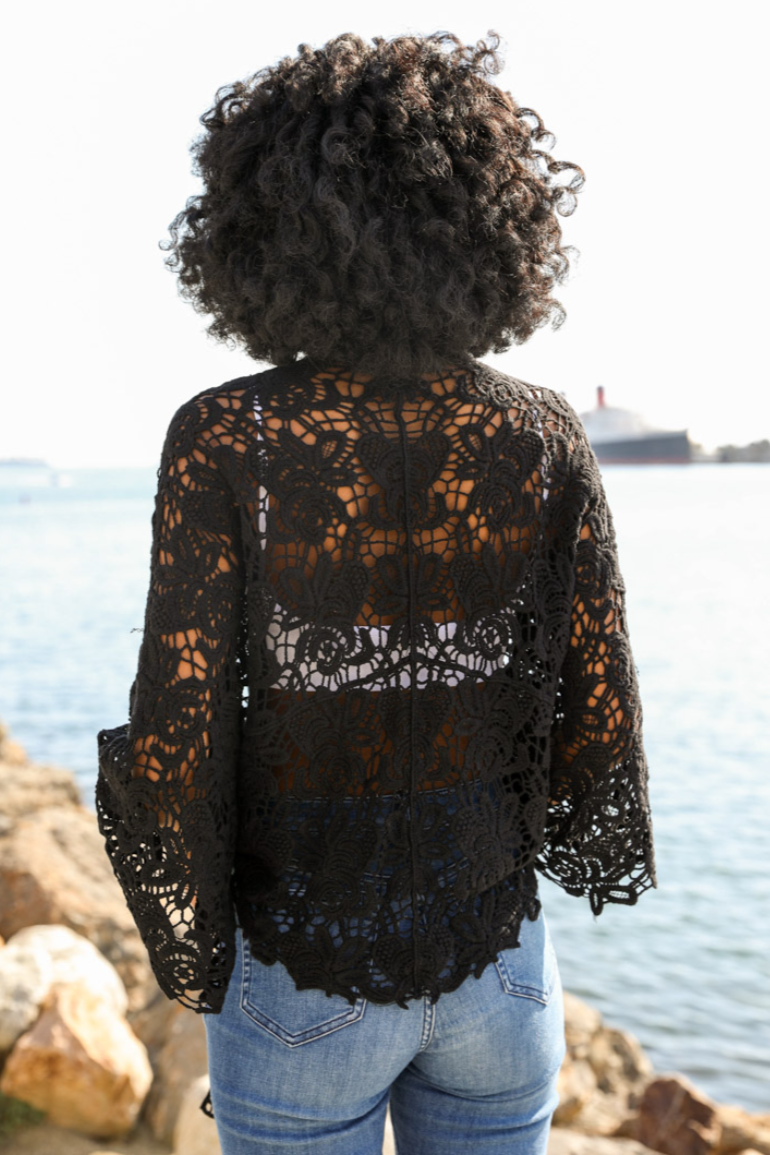 •PENELOPE• crochet wrap cardi