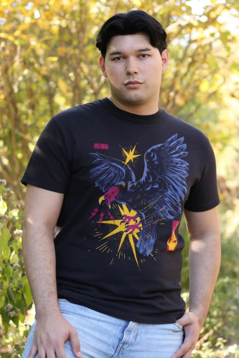 •TURKEY VULTURE• cotton tee (USA)