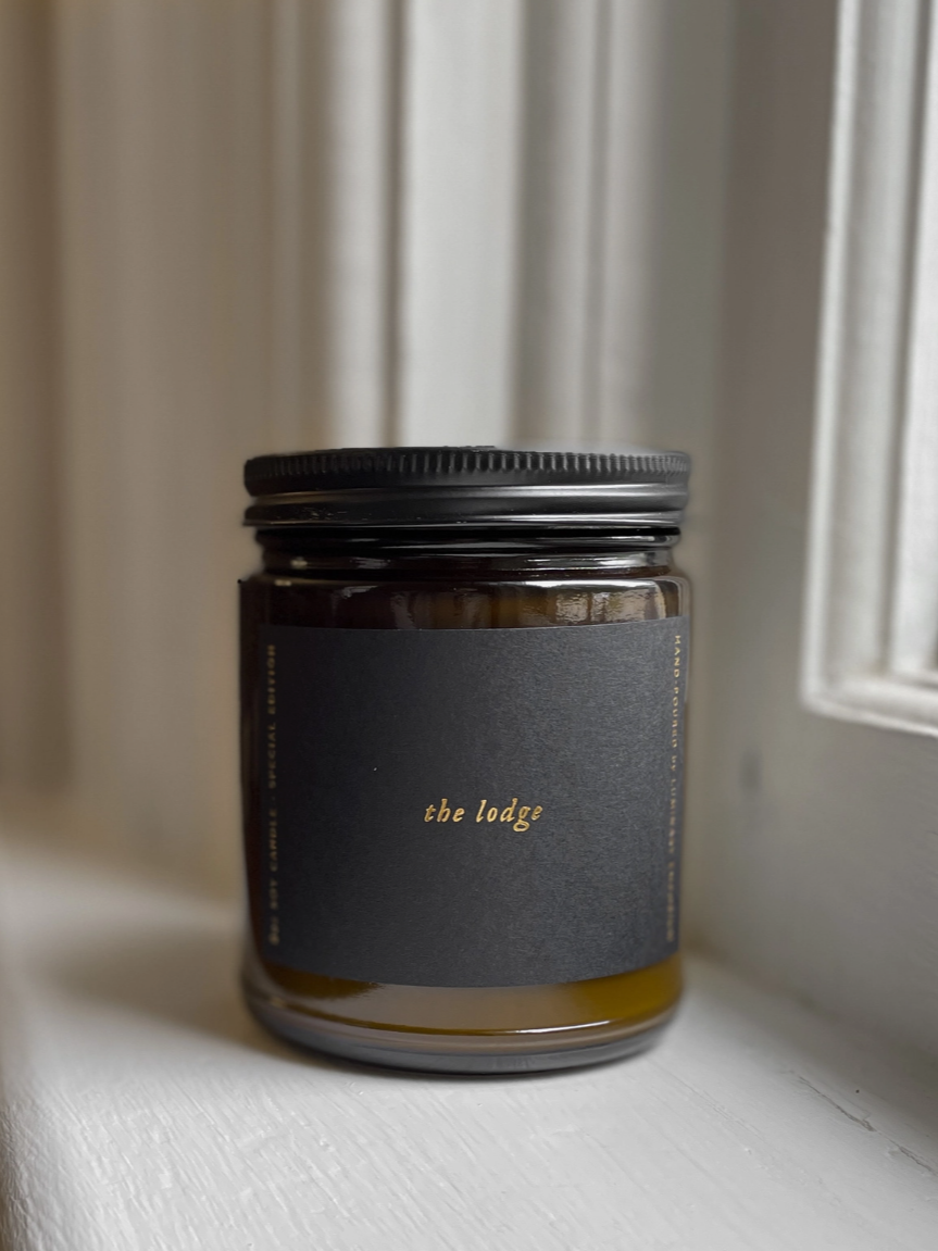 •THE LODGE• special edition candle