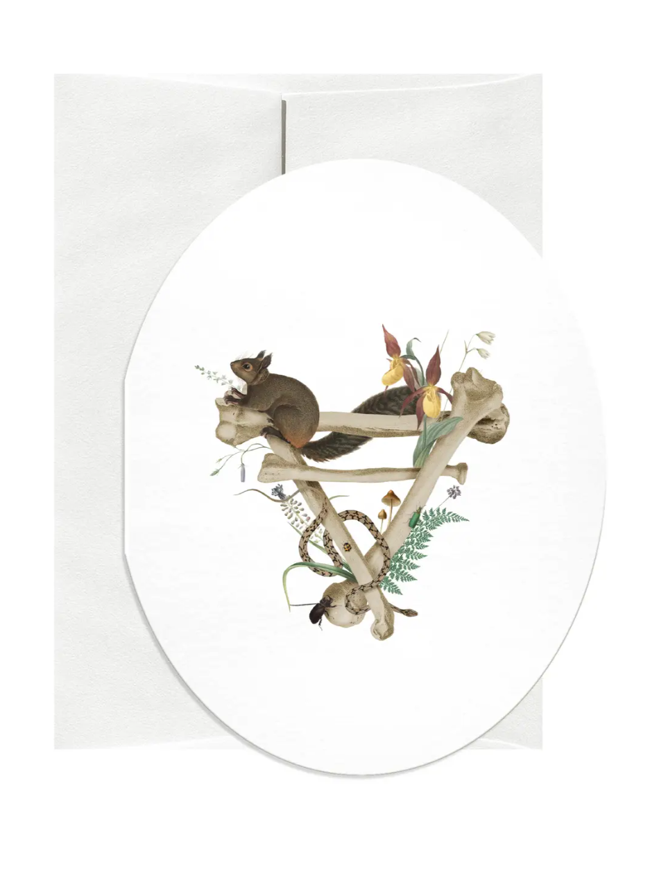 •EARTH ELEMENTAL• greeting card