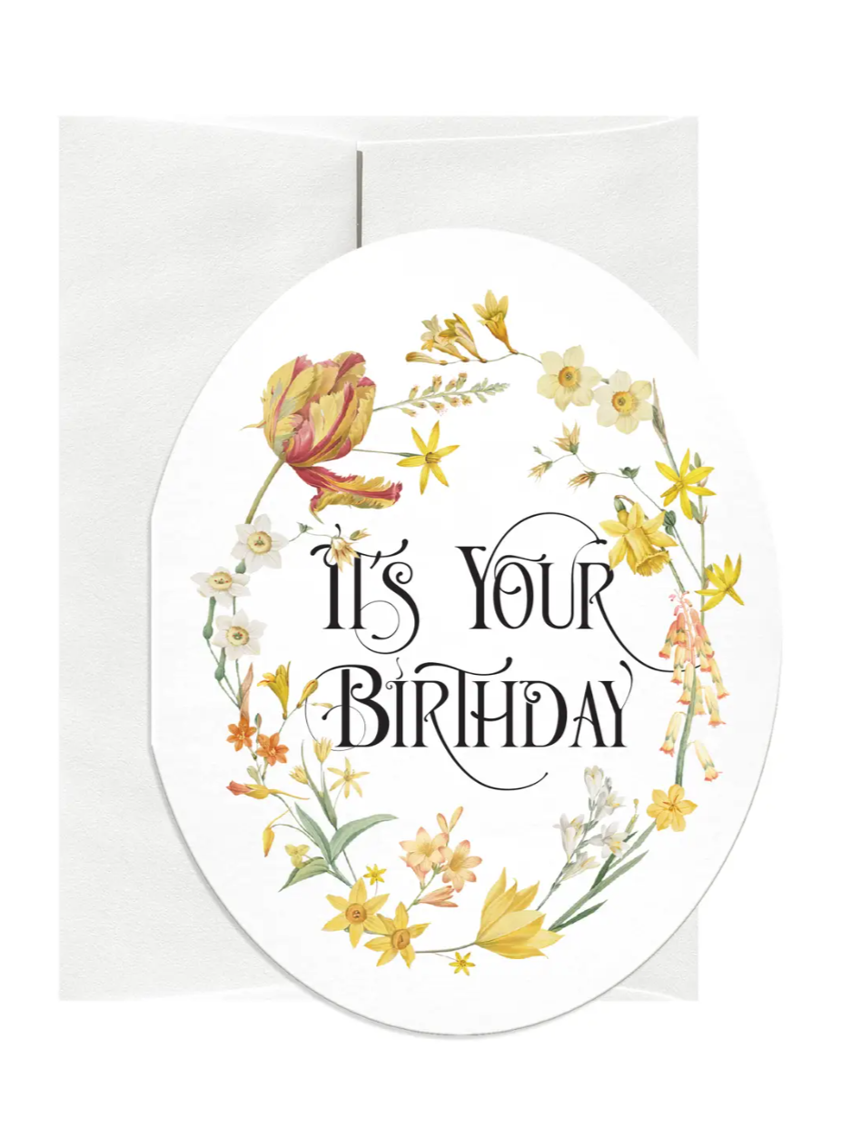 •IT'S YOUR BIRTHDAY• greeting card