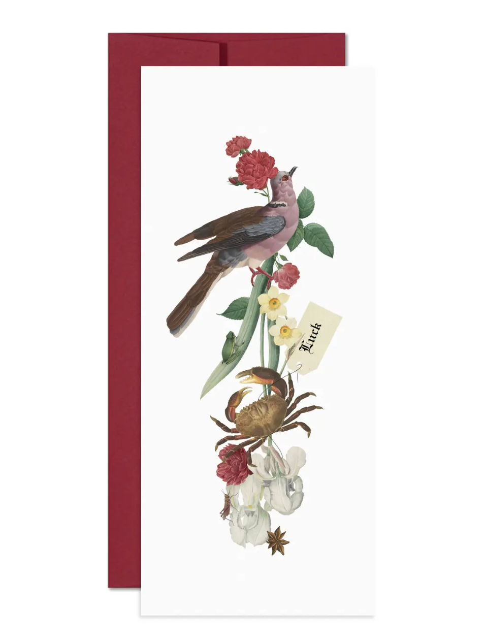 •GOOD LUCK TALISMAN• greeting card