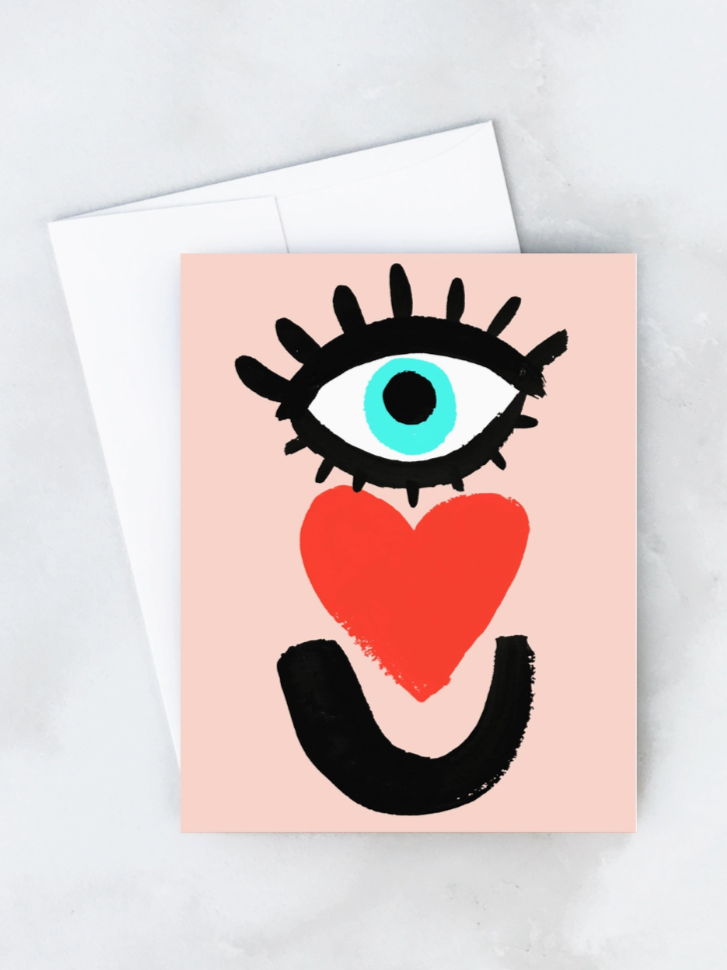 •EYE <3 U• love card