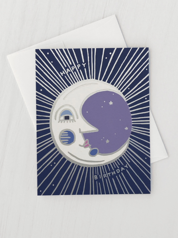 •MOON• birthday card