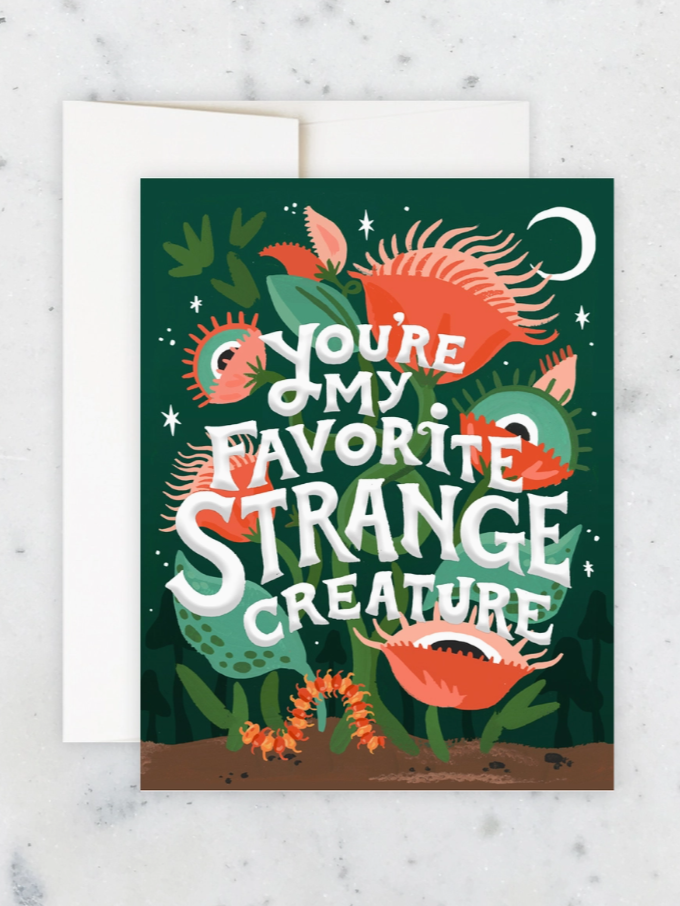 •STRANGE CREATURE• affection card