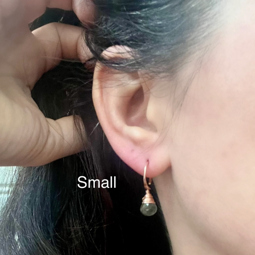 •DANGLE HUG• citrine + gold earrings