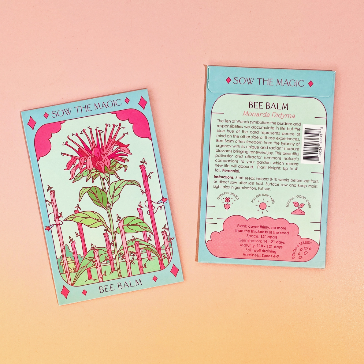 •SEEDS - FLOWERS• tarot inspired garden (various options)