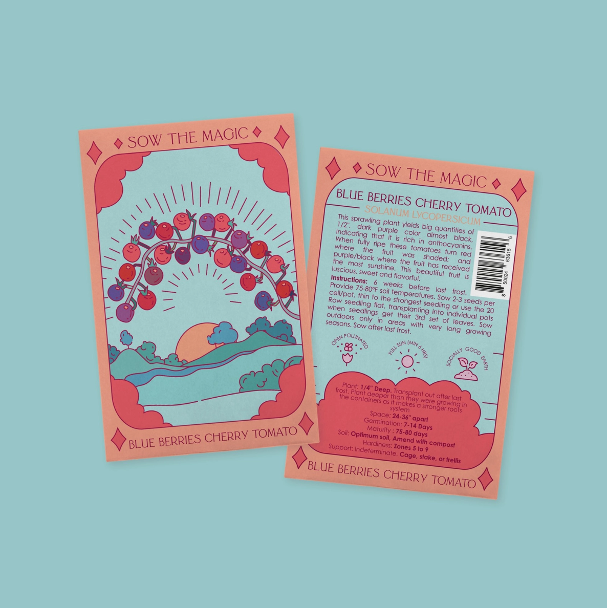 •SEEDS - FRUITS & VEGGIES• tarot inspired garden (various options)