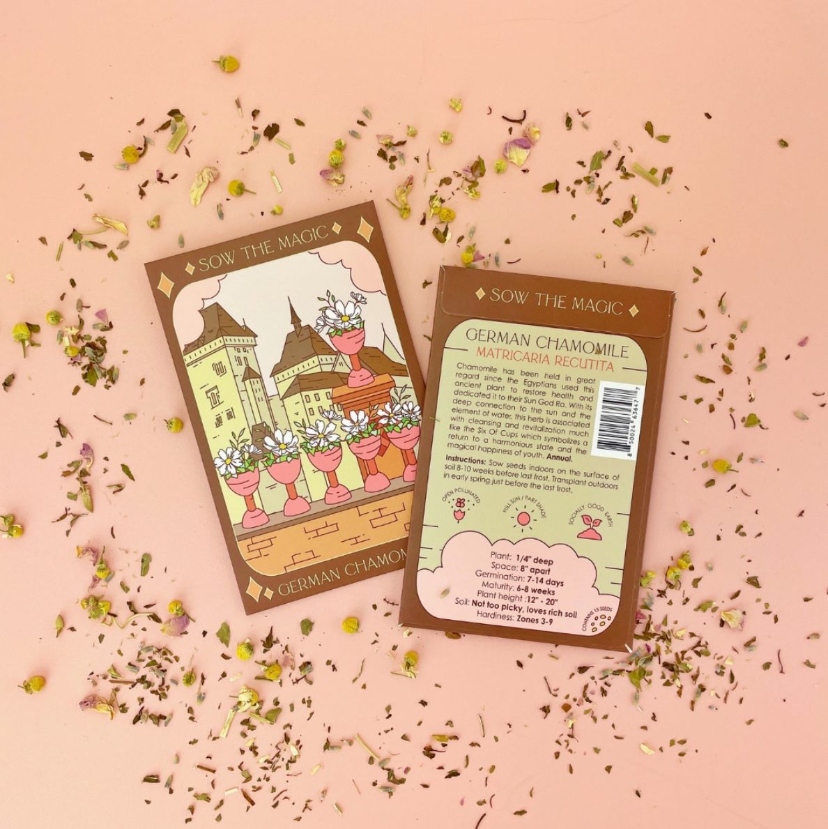 •SEEDS - HERBS & GREENS• tarot inspired garden (various options)