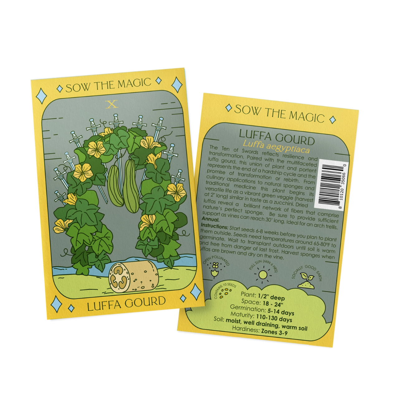 •SEEDS - FRUITS & VEGGIES• tarot inspired garden (various options)