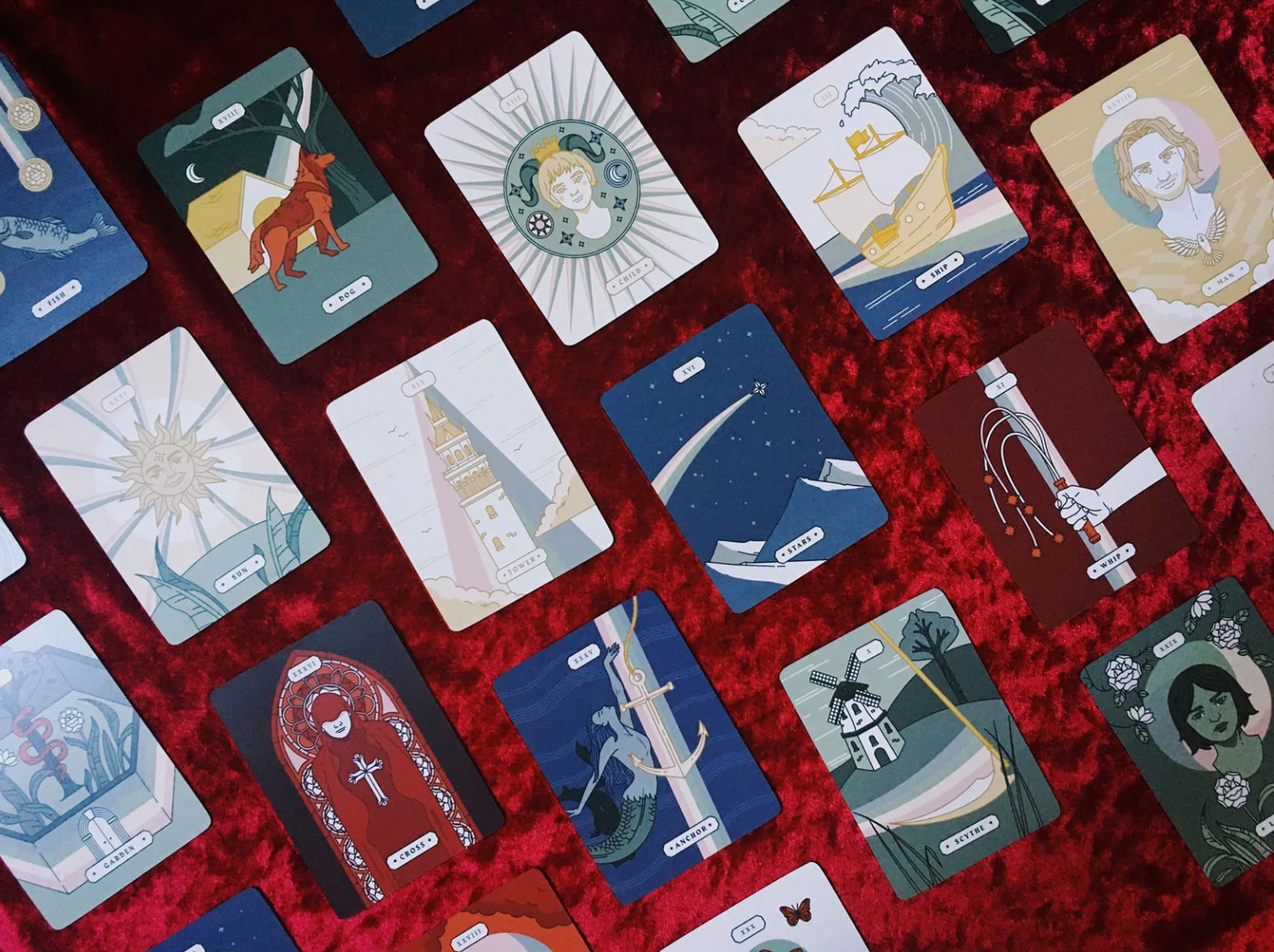 •ARCANA IRIS SACRA• lenormand deck