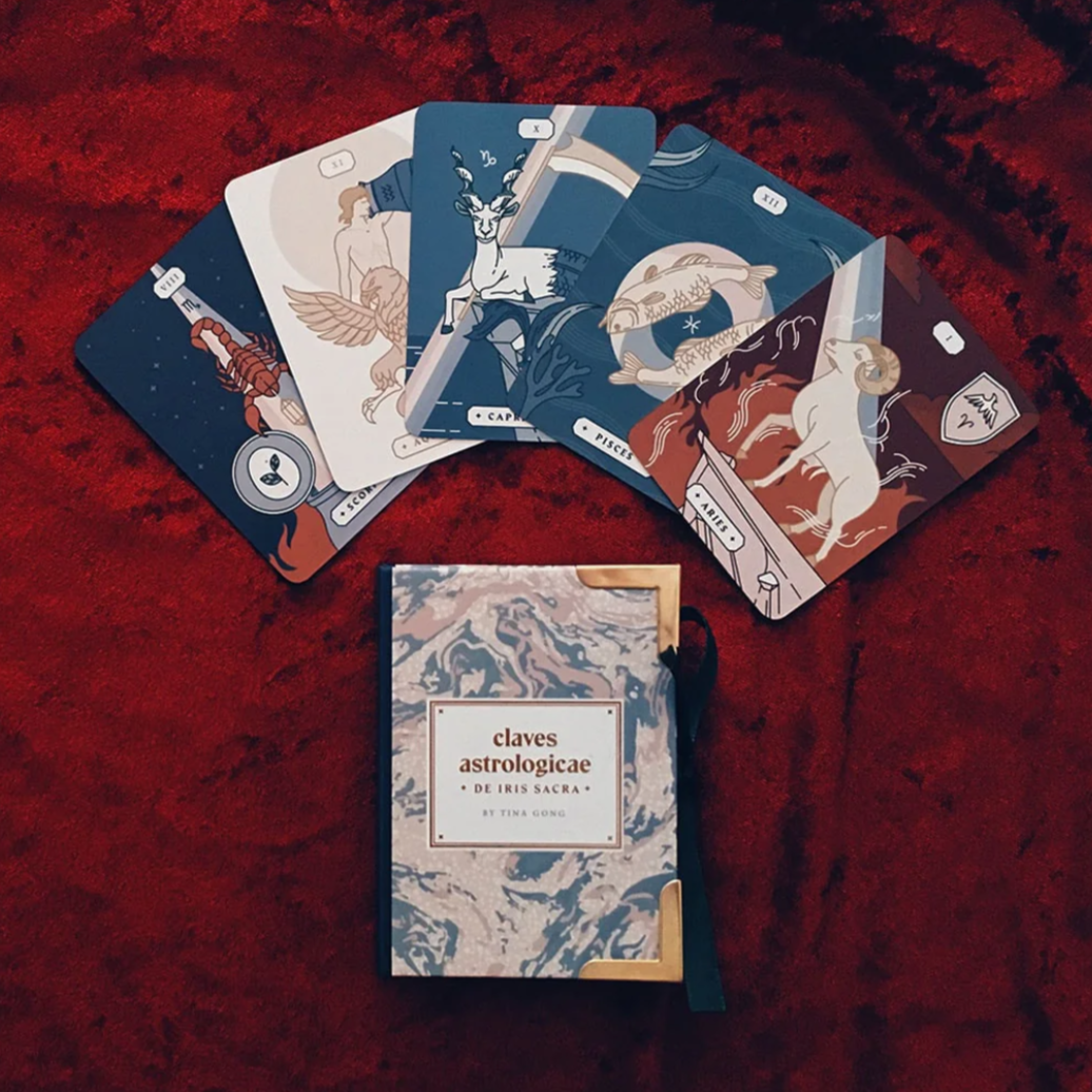 •CLAVES ASTROLOGICAE DE IRIS SACRA• astrology oracle deck