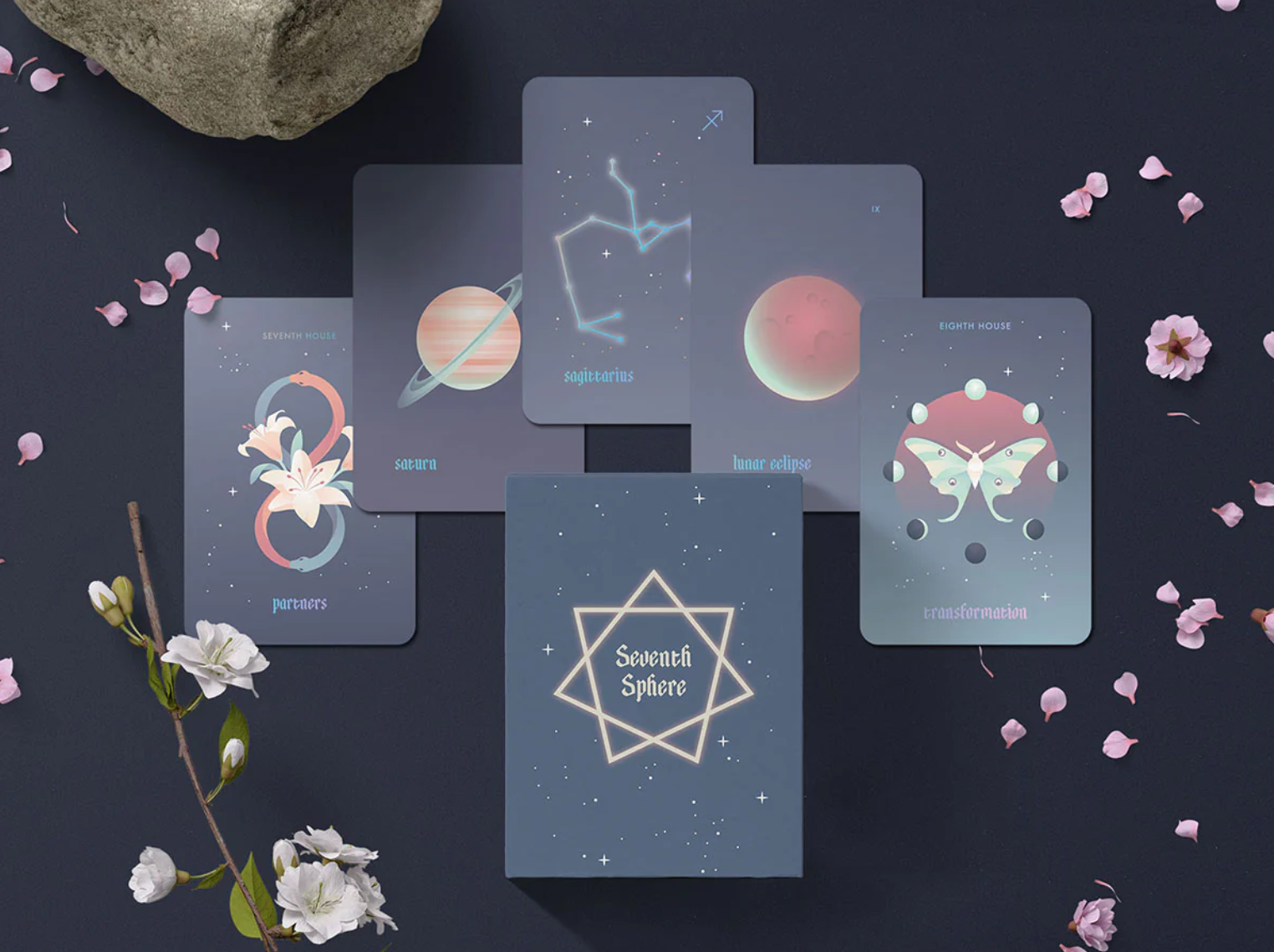 •SEVENTH SPHERE• astrology oracle deck