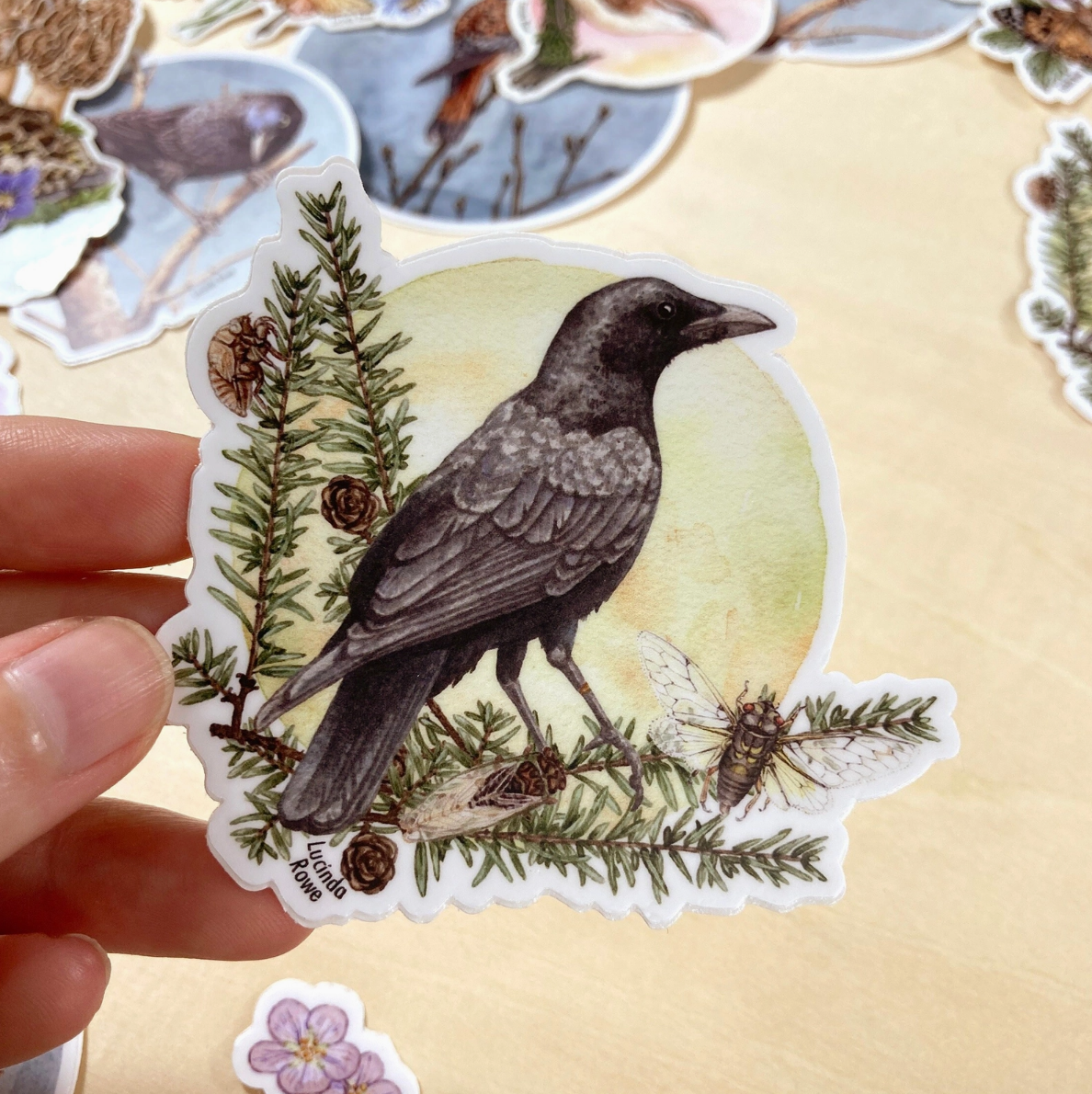 •BIRDS & CRITTERS• vinyl stickers