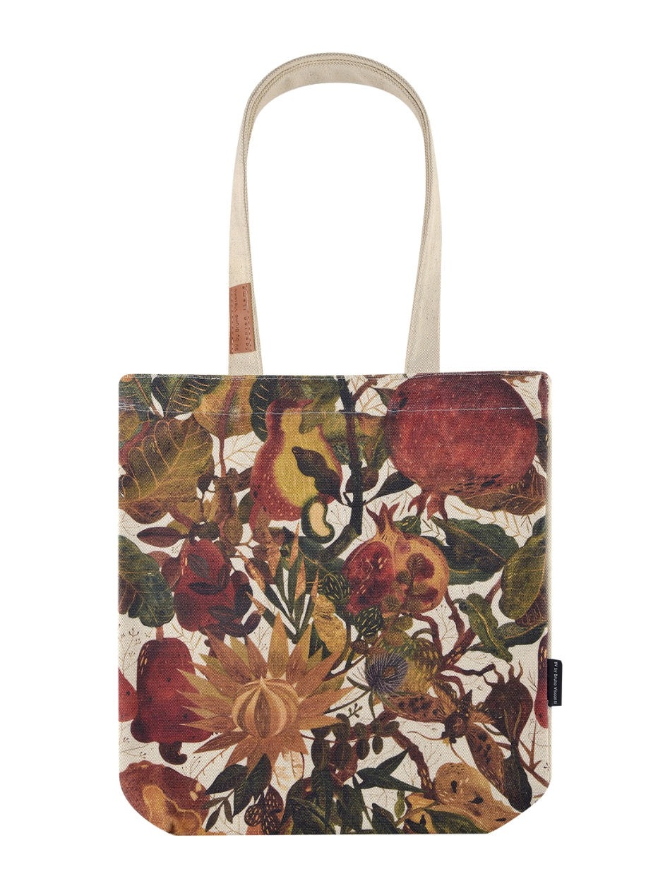 •FIG• gusseted canvas shopper