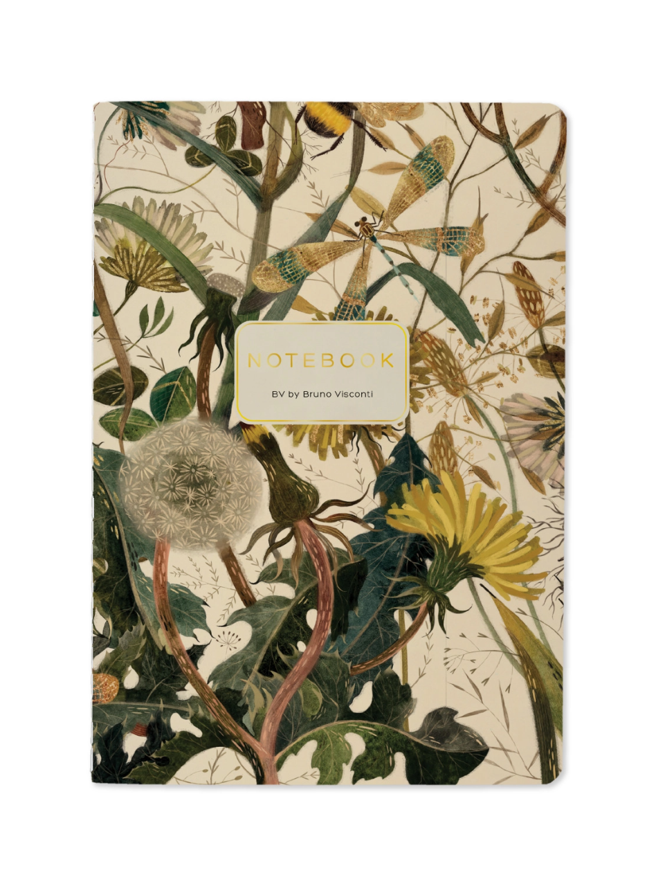 •DANDELION• lined notebook