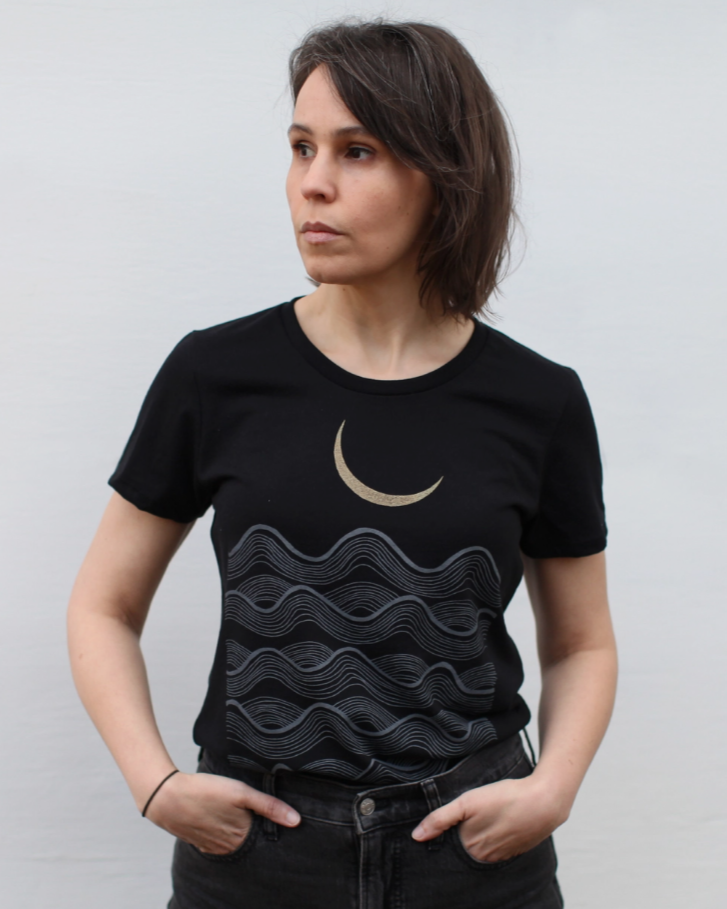 •FATHOMS• cotton blend classic tee (USA)