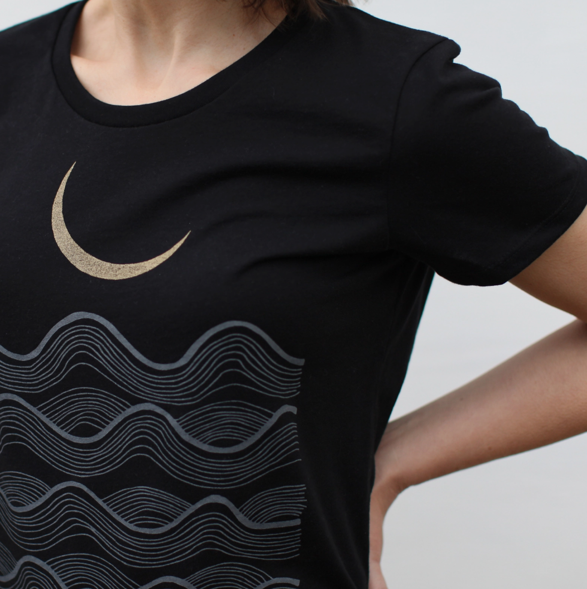 •FATHOMS• cotton blend classic tee (USA)