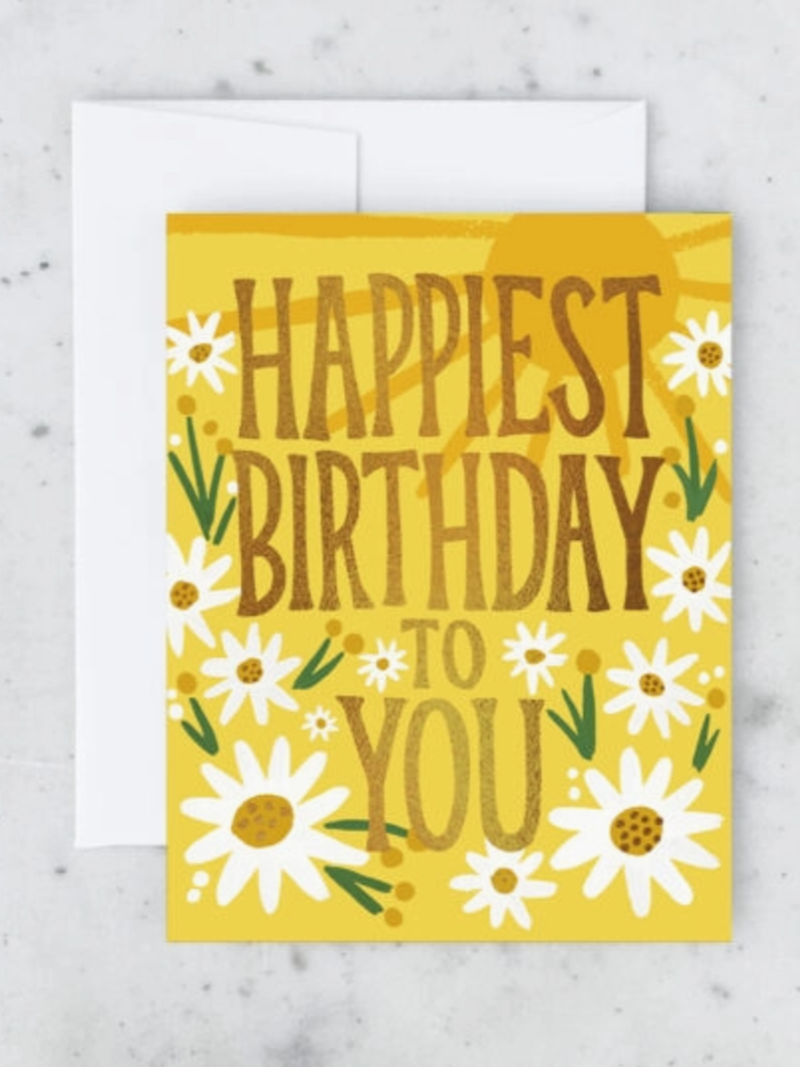 •HAPPY DAISY• birthday card