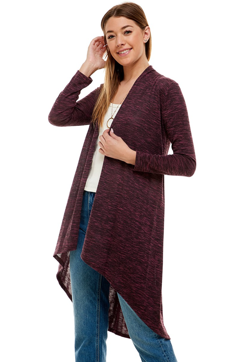 •THELMA• hacci high-low cardigan (USA)
