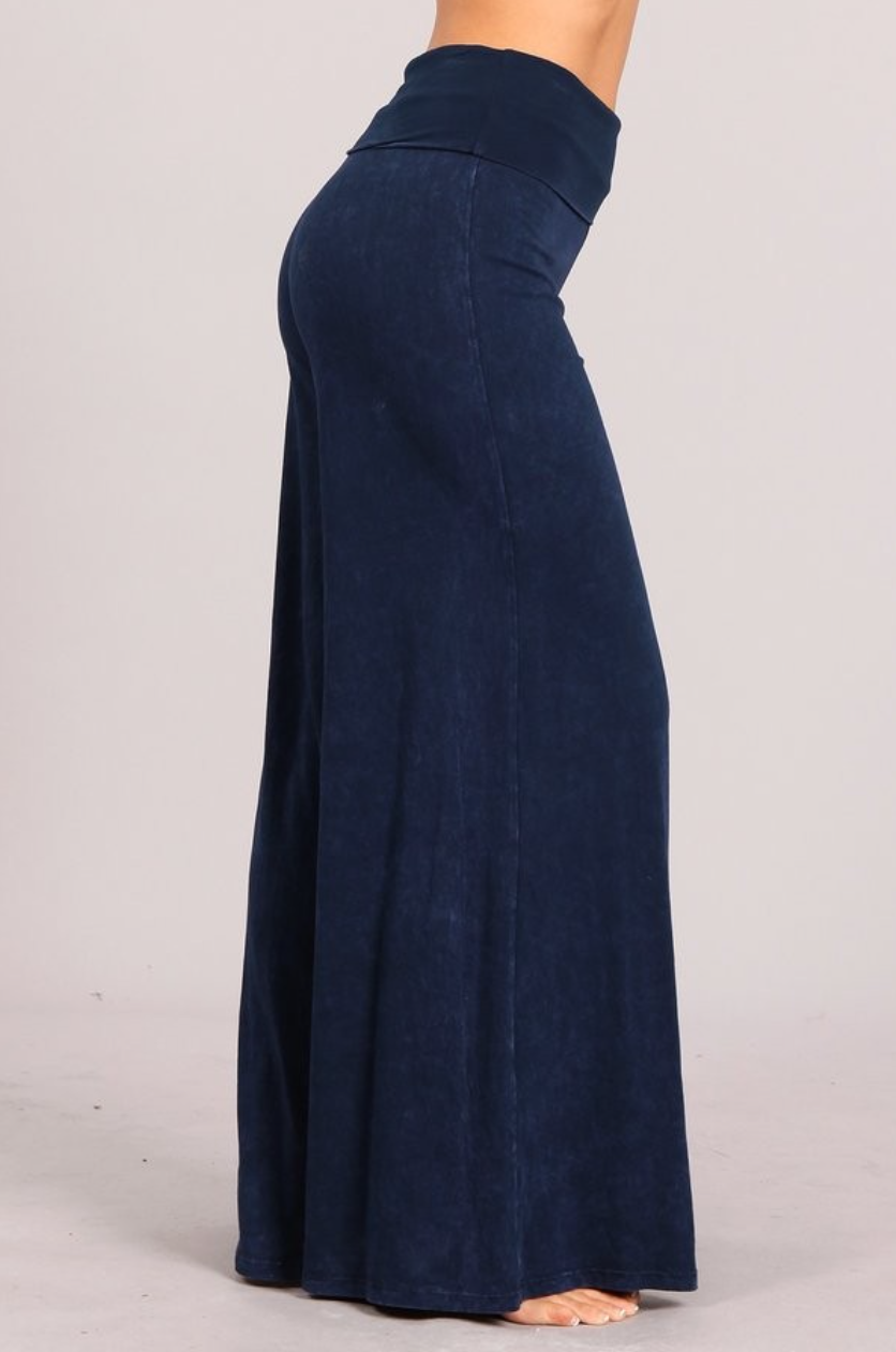 •BIANCA• cotton blend wide leg pants (USA)