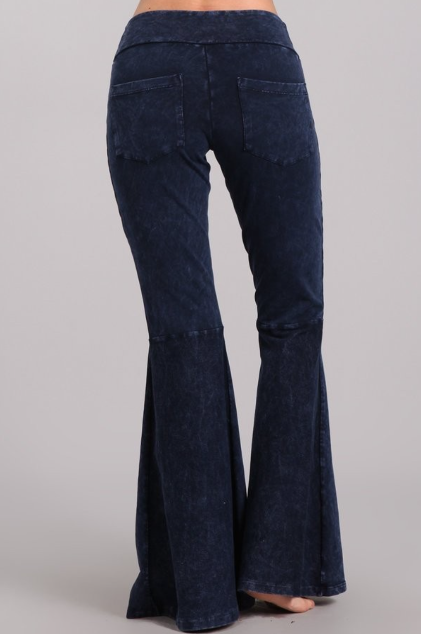 •FARRAH• cotton blend bell bottoms (USA)