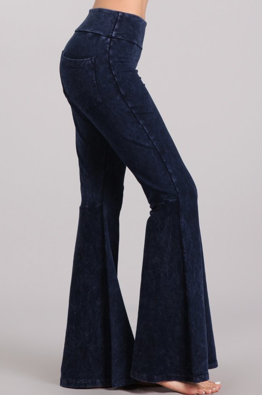 •FARRAH• cotton blend bell bottoms (USA)