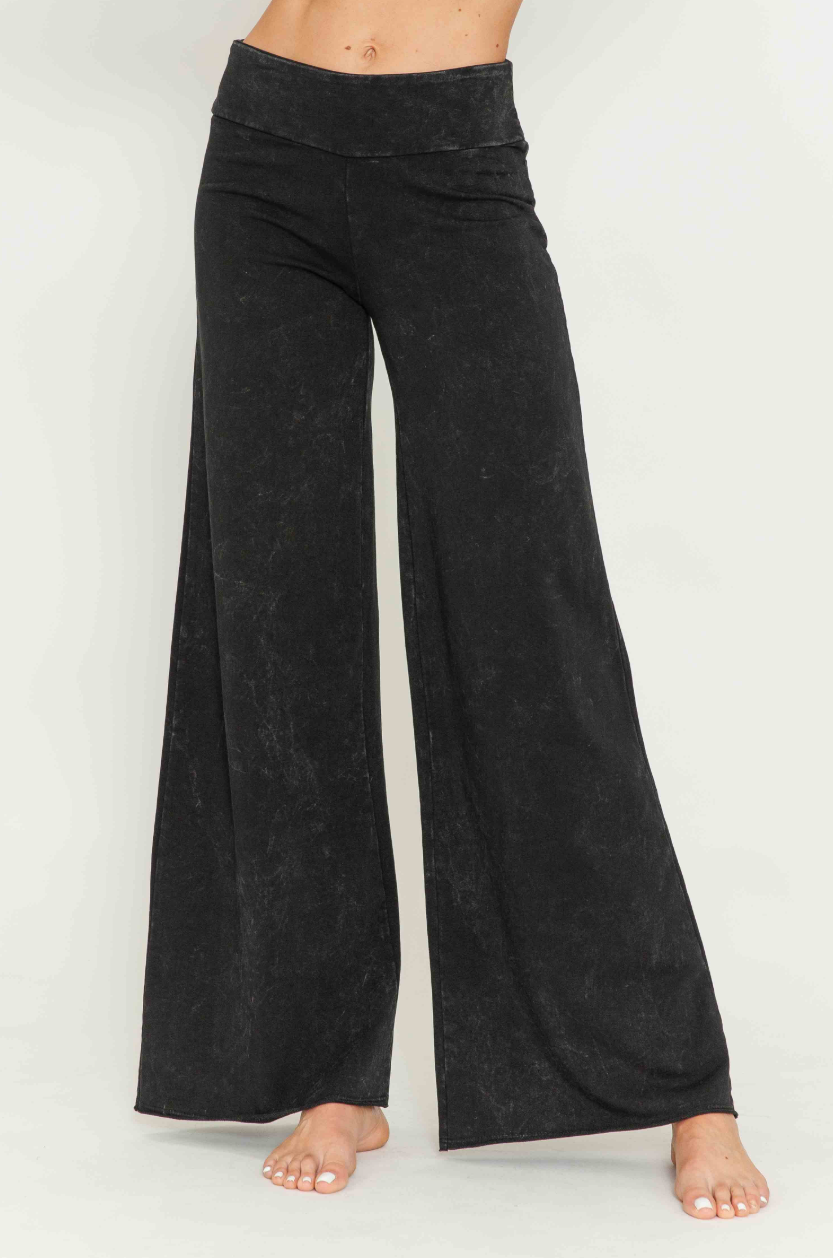 •RICHIE• cotton blend wide leg pants (USA)
