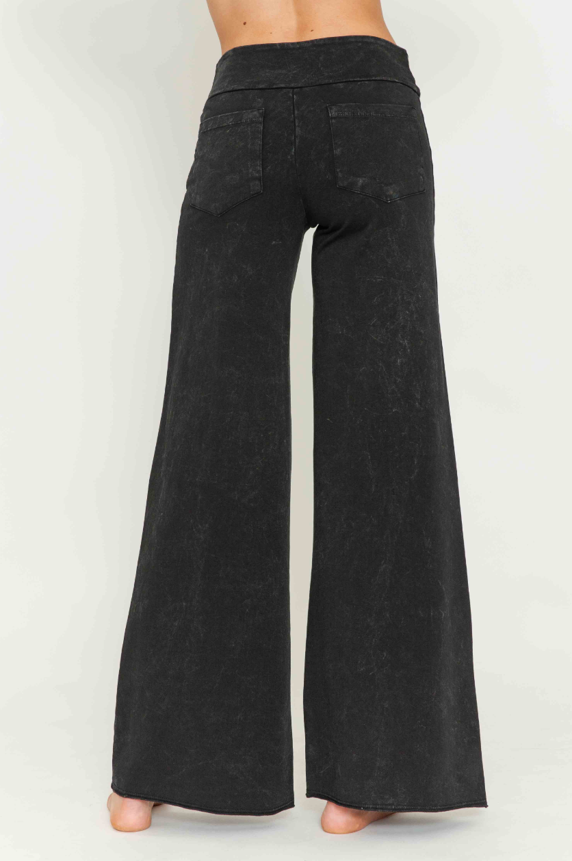 •RICHIE• cotton blend wide leg pants (USA)