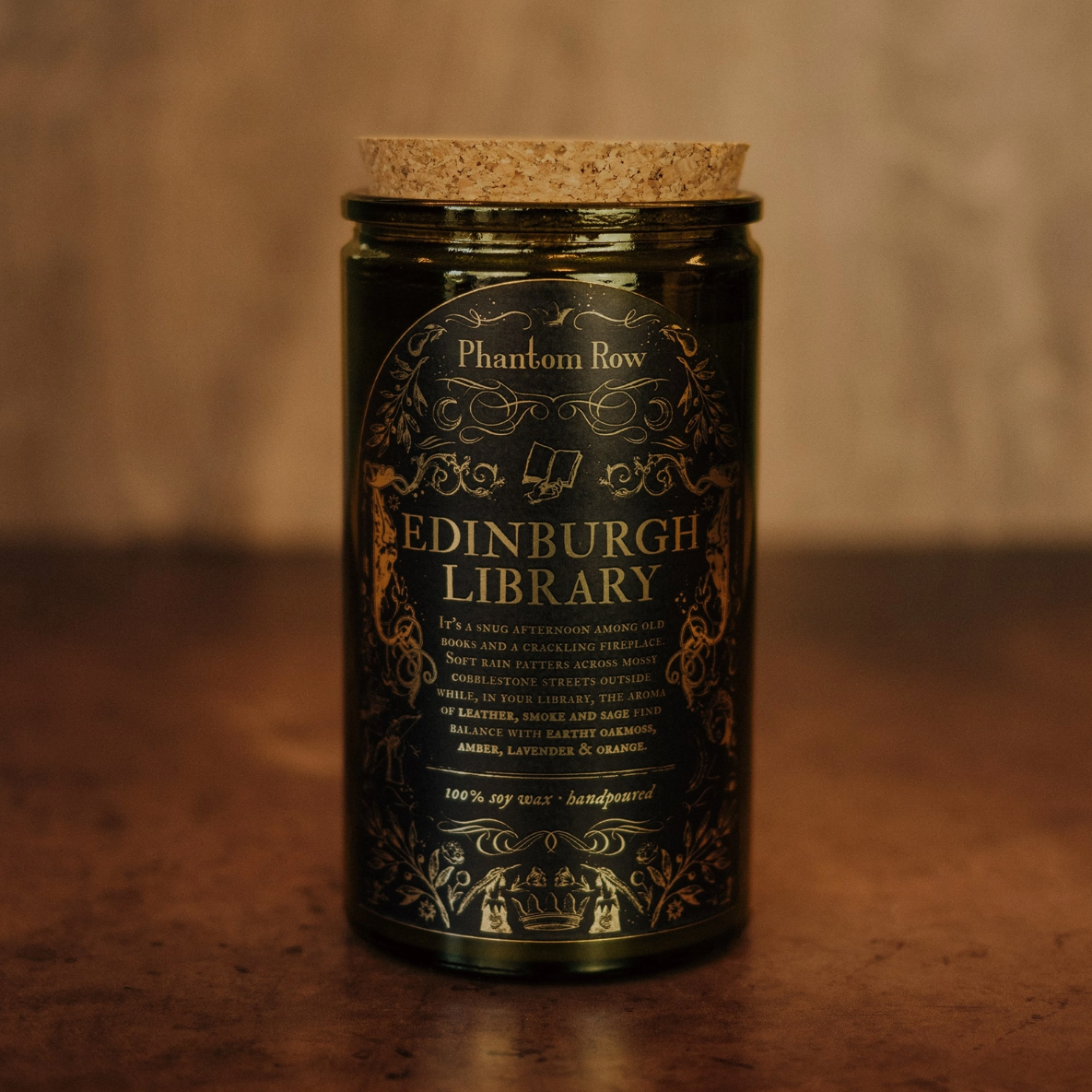 •EDINBURGH LIBRARY• soy wax candle (various sizes)