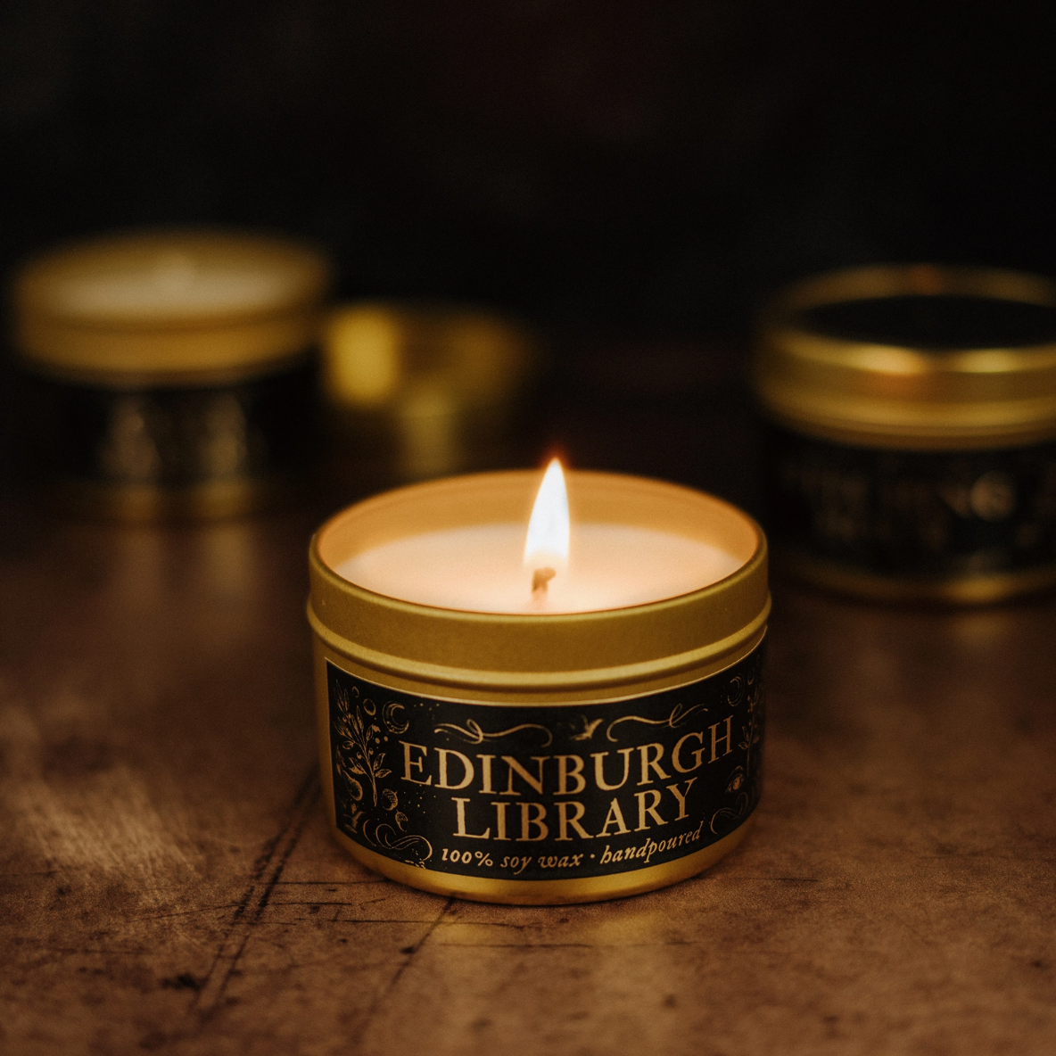 •EDINBURGH LIBRARY• soy wax candle (various sizes)