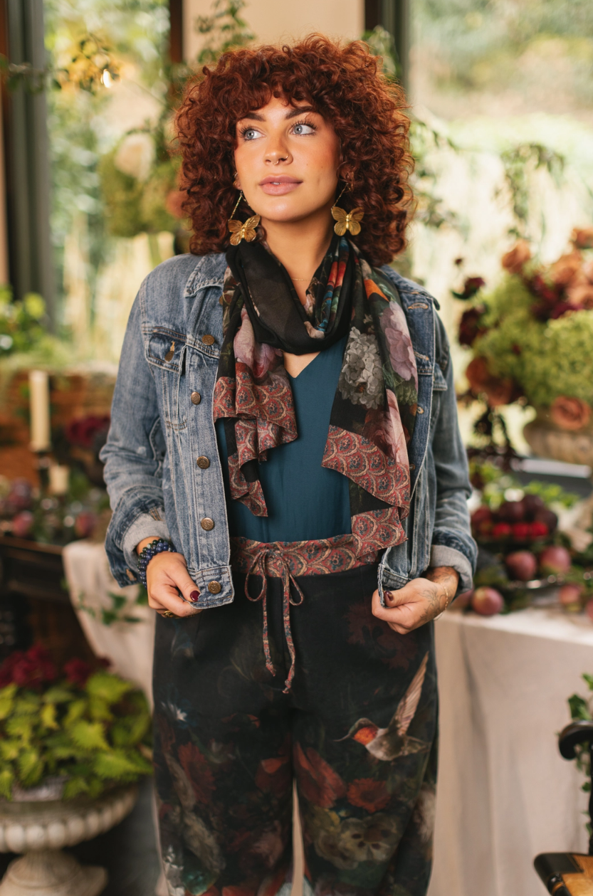 •FLIGHT OF FANCY• bamboo scarf