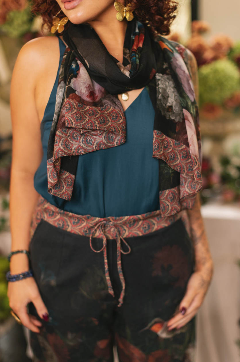 •FLIGHT OF FANCY• bamboo scarf