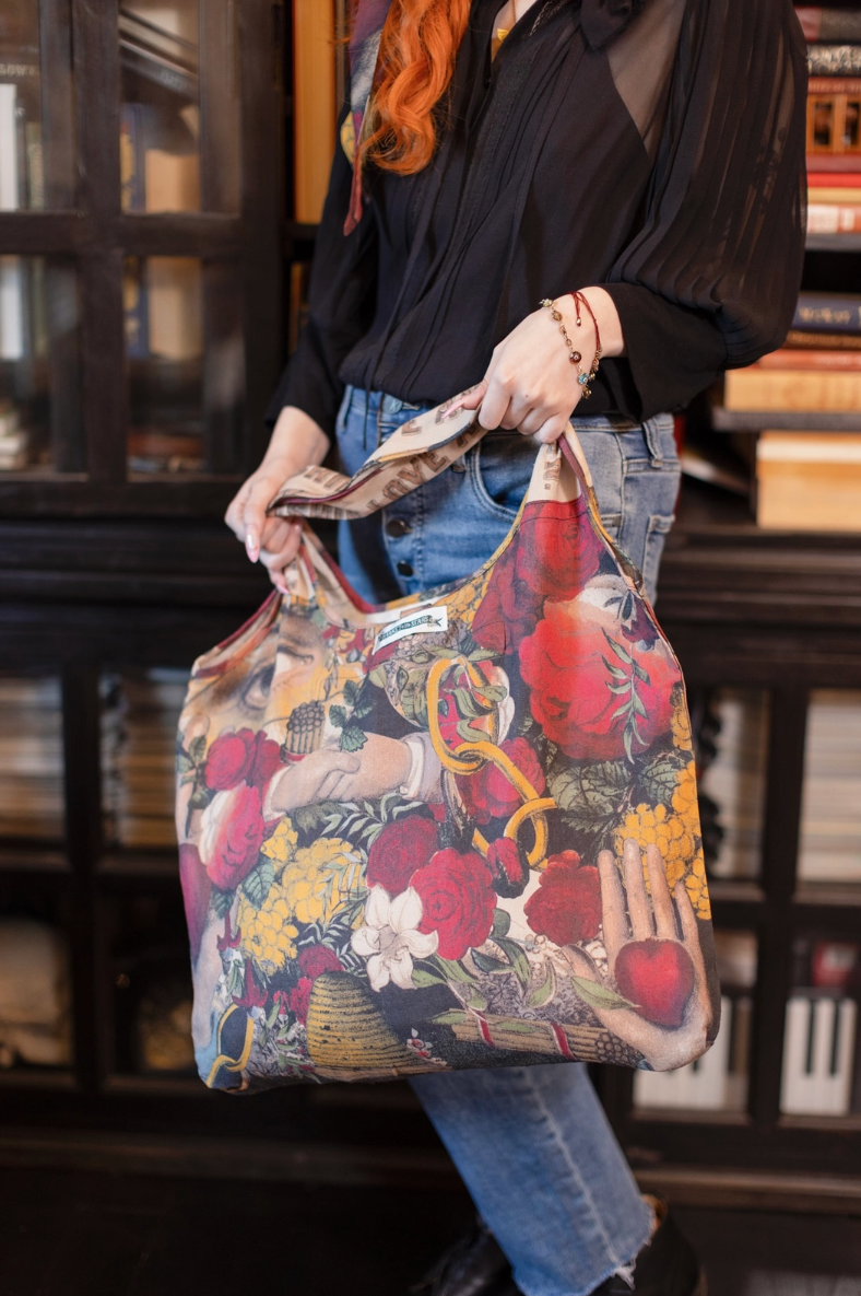 •FRIENDSHIP, LOVE, & TRUTH - BOLD• linen tote bag
