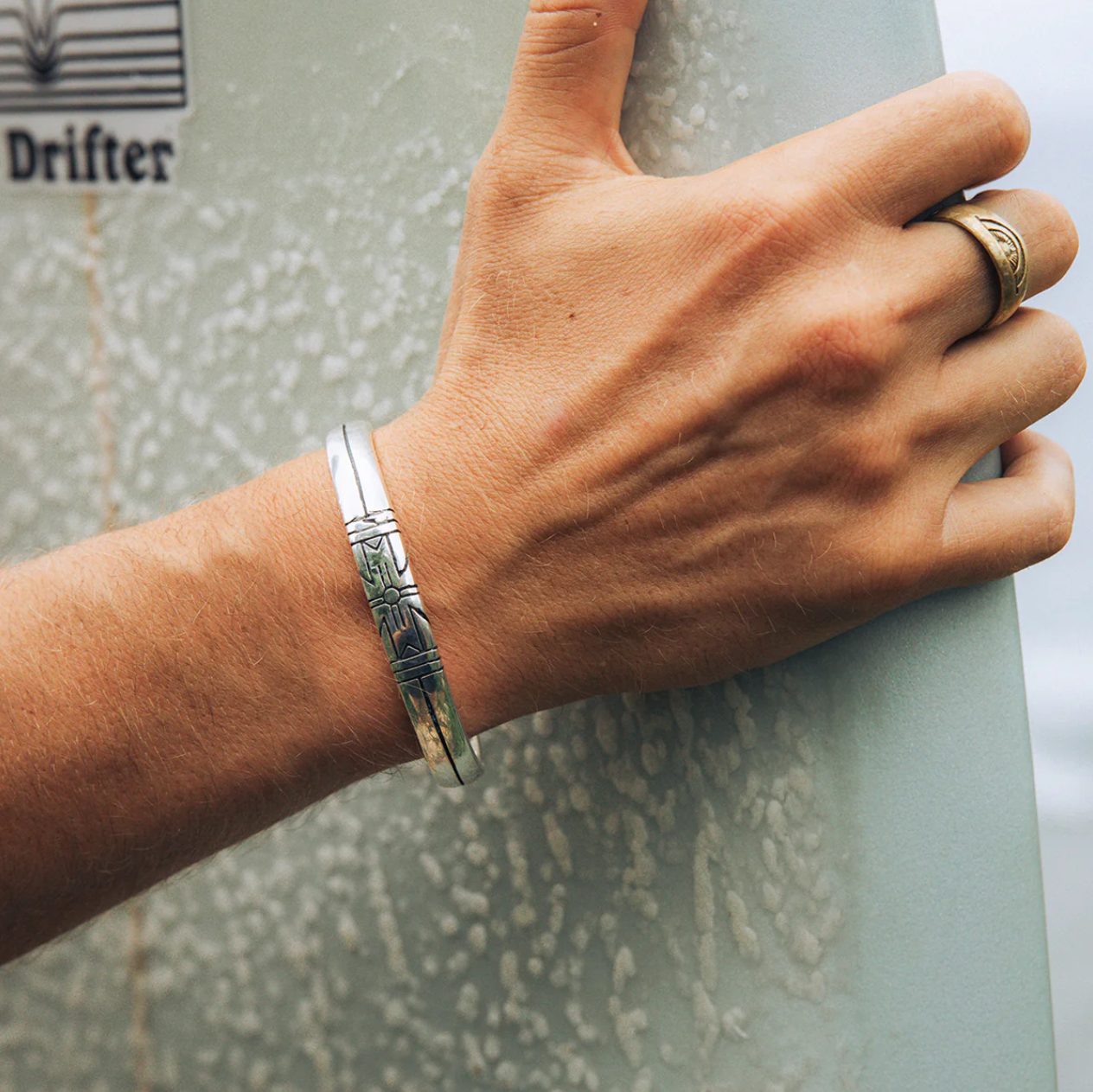 •MEDICINE WHEEL• unisex silver cuff