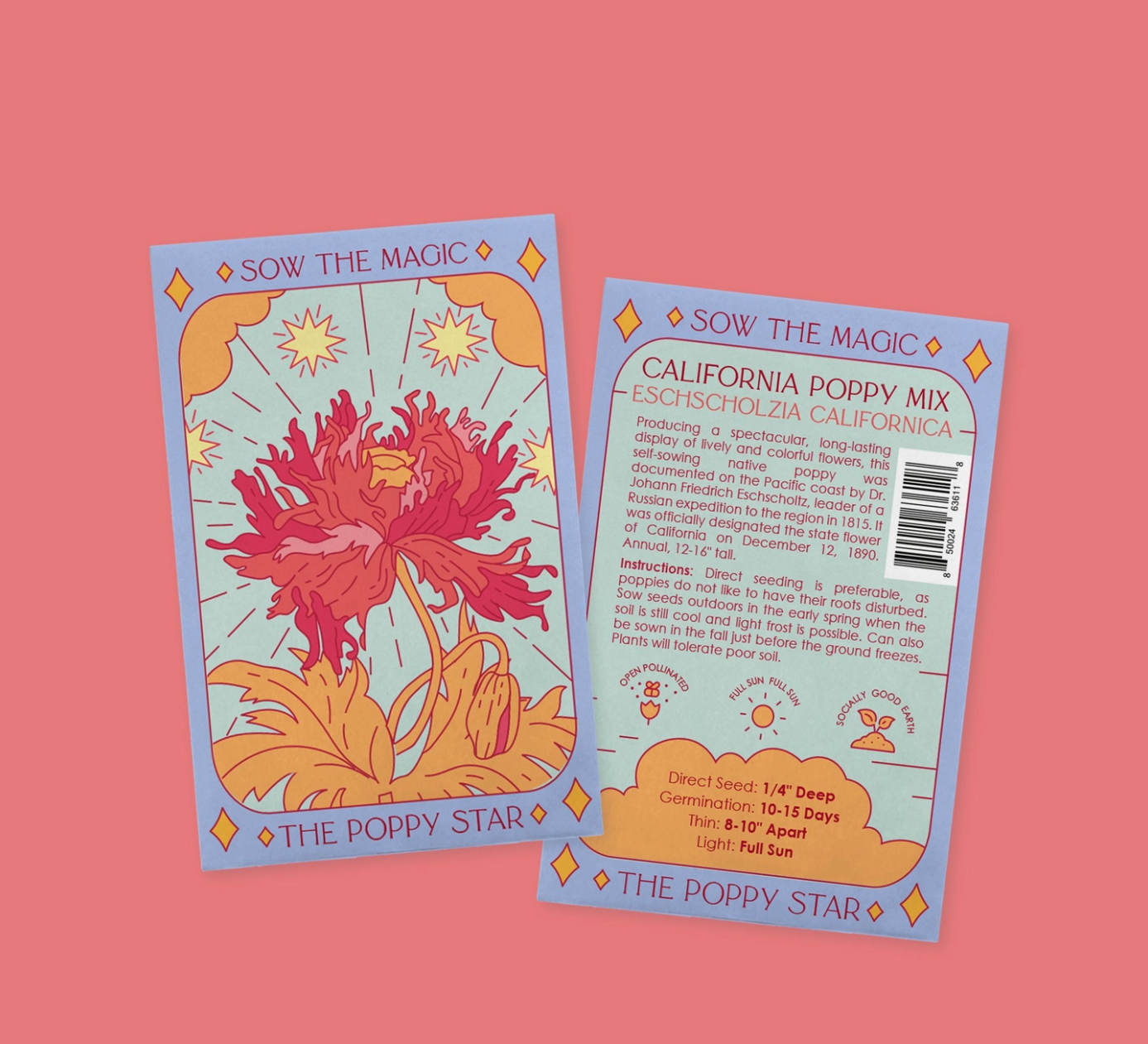 •SEEDS - FLOWERS• tarot inspired garden (various options)