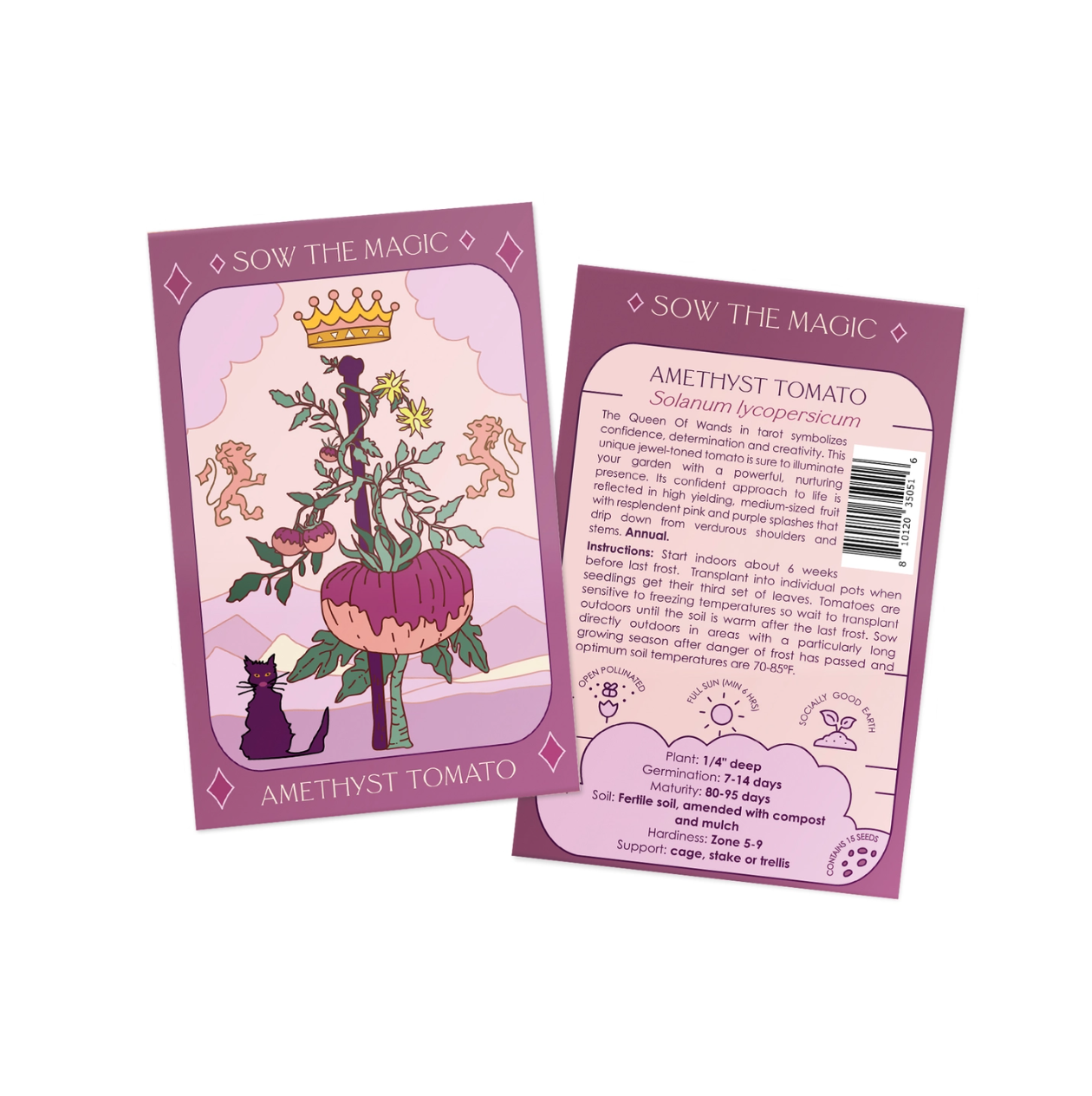 •SEEDS - FRUITS & VEGGIES• tarot inspired garden (various options)