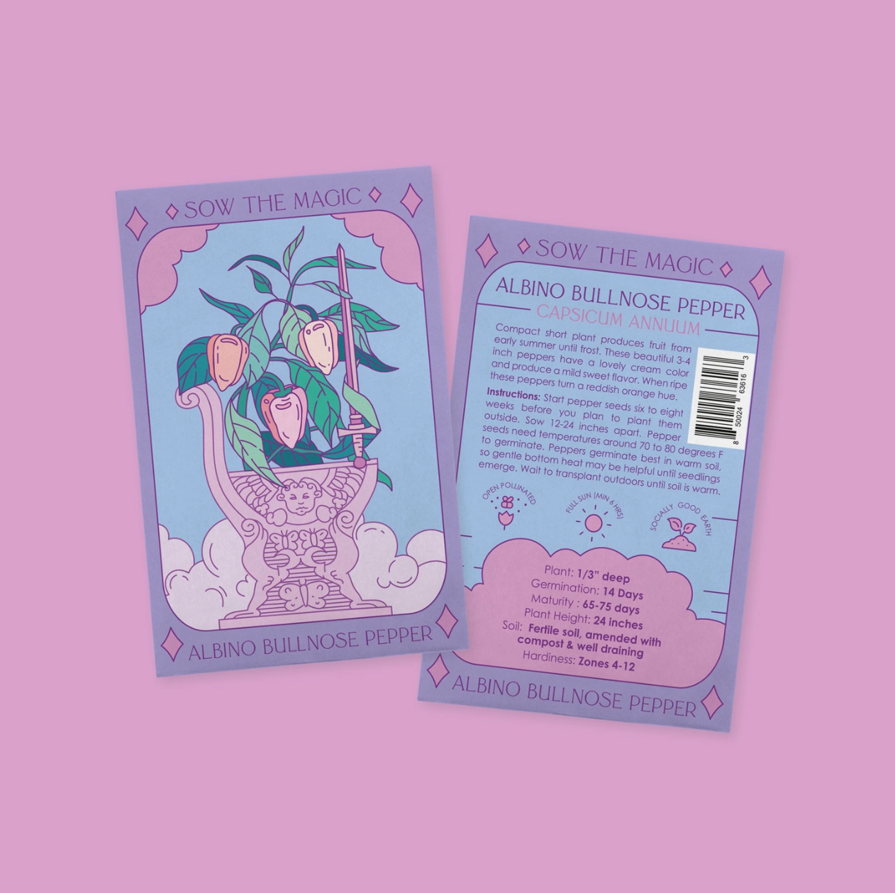•SEEDS - FRUITS & VEGGIES• tarot inspired garden (various options)