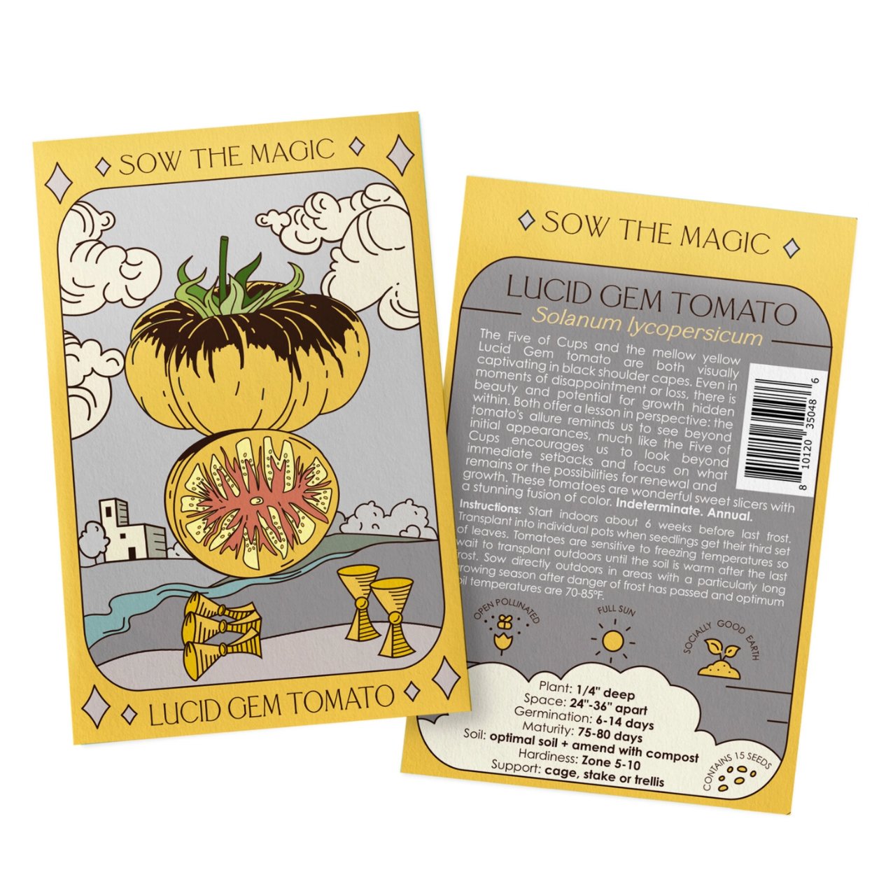 •SEEDS - FRUITS & VEGGIES• tarot inspired garden (various options)