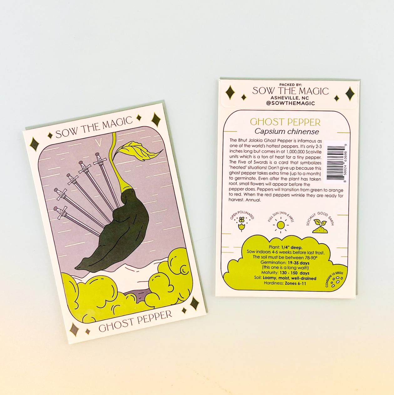 •SEEDS - FRUITS & VEGGIES• tarot inspired garden (various options)