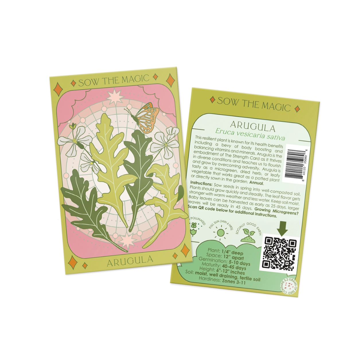 •SEEDS - HERBS & GREENS• tarot inspired garden (various options)