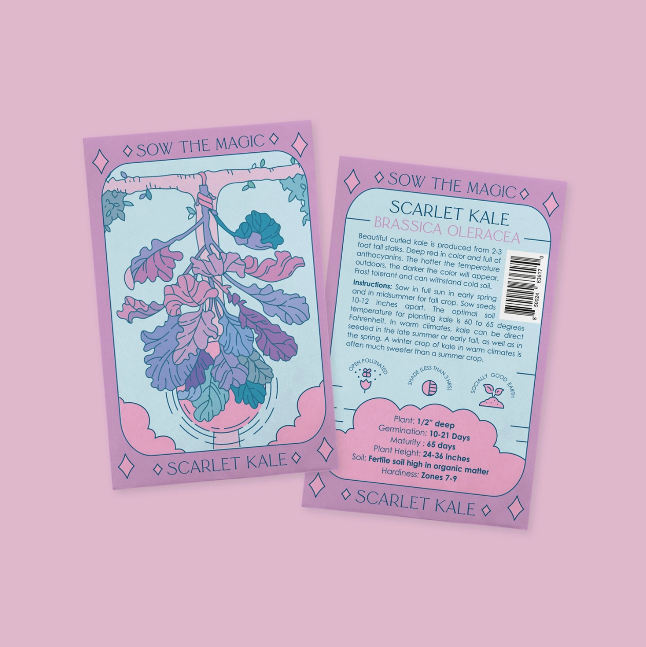 •SEEDS - HERBS & GREENS• tarot inspired garden (various options)